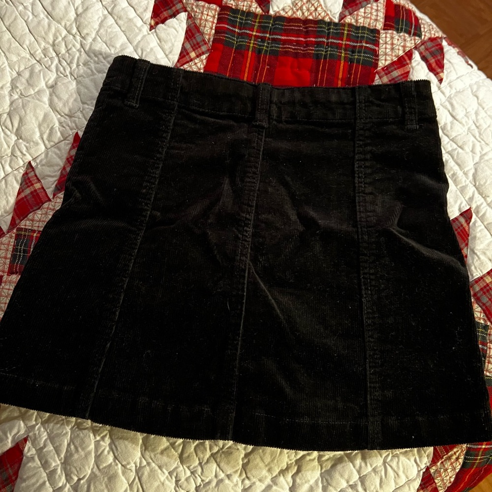 Black mini skirt size S